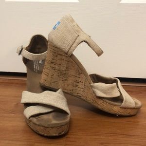Toms Wedge Sandals